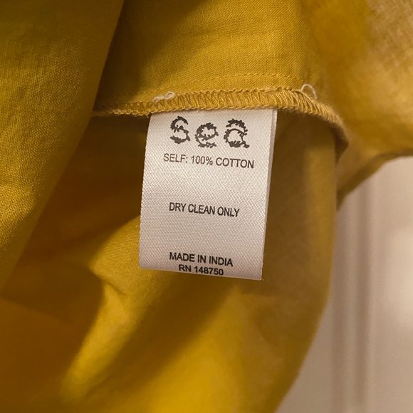 Sea Adrienne Cotton Short Sleeve Top - Picture 7 of 8